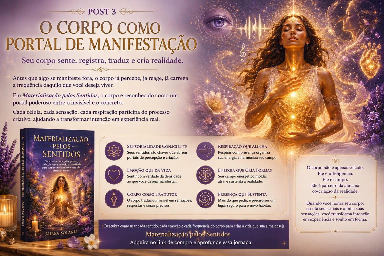 O corpo como portal de manifestação