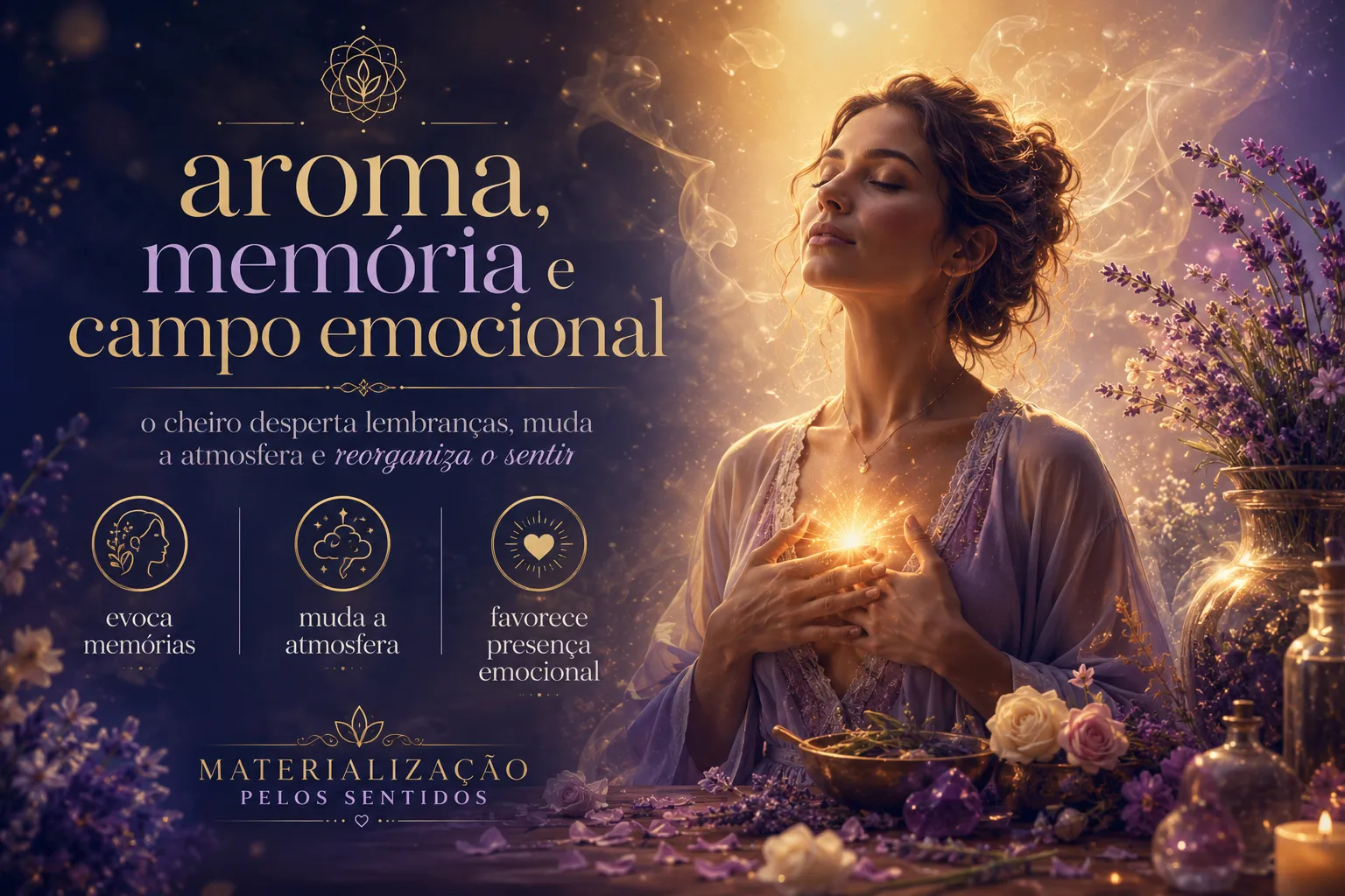 Aroma, memória e campo emocional