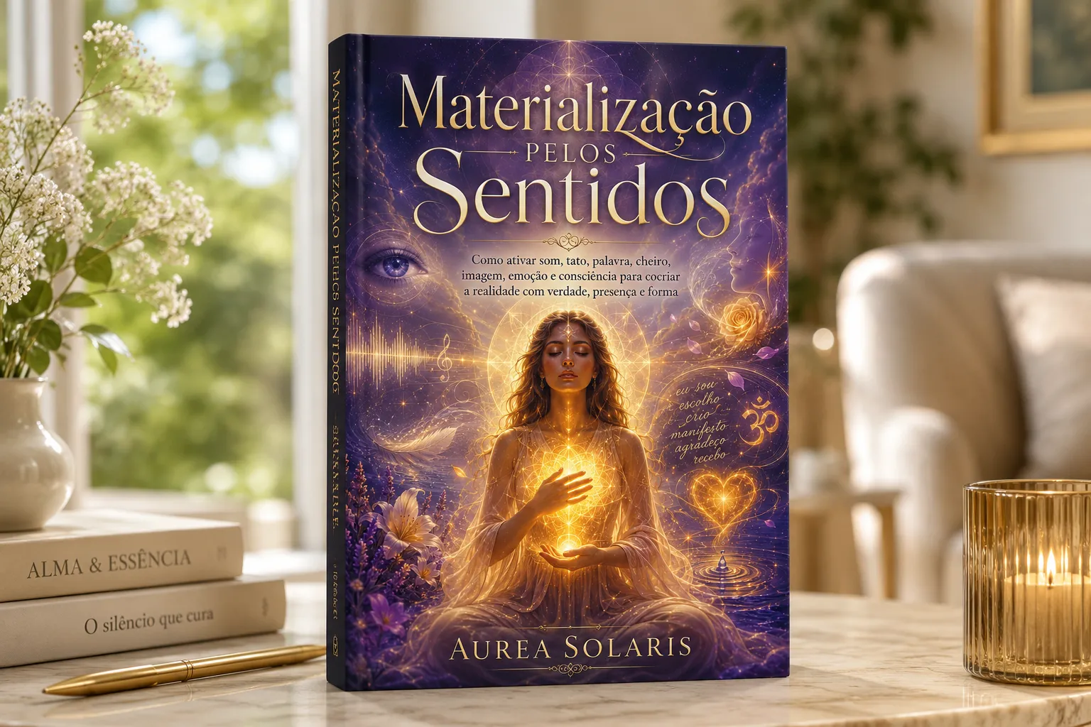 A Materialização pelos Sentidos: um livro para quem deseja criar a vida com mais verdade, presença e consciência