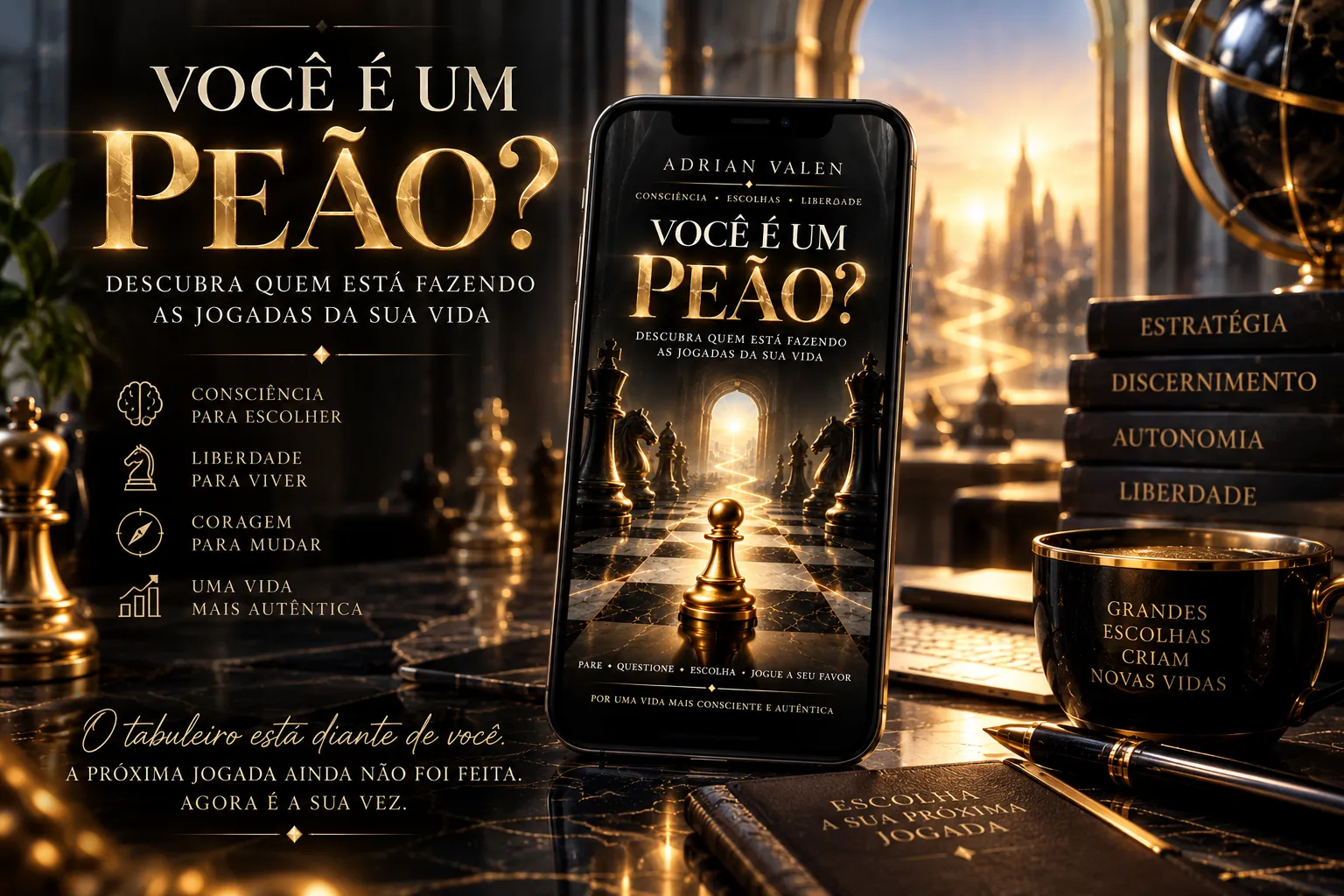 LANÇAMENTO: VOCÊ É UM PEÃO? 3 LANÇAMENTO: VOCÊ É UM PEÃO?